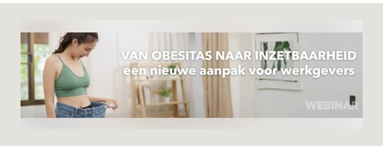Van obesitas naar inzetbaarheid: gratis webinar voor werkgevers